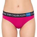Dámská tanga Calvin Klein růžová (QF5448E-8ZK)