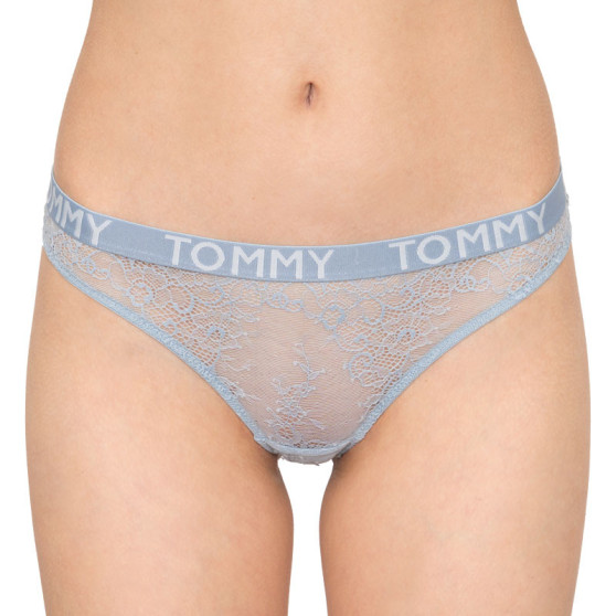 Dámská tanga Tommy Hilfiger světle modrá (UW0UW00841 419)
