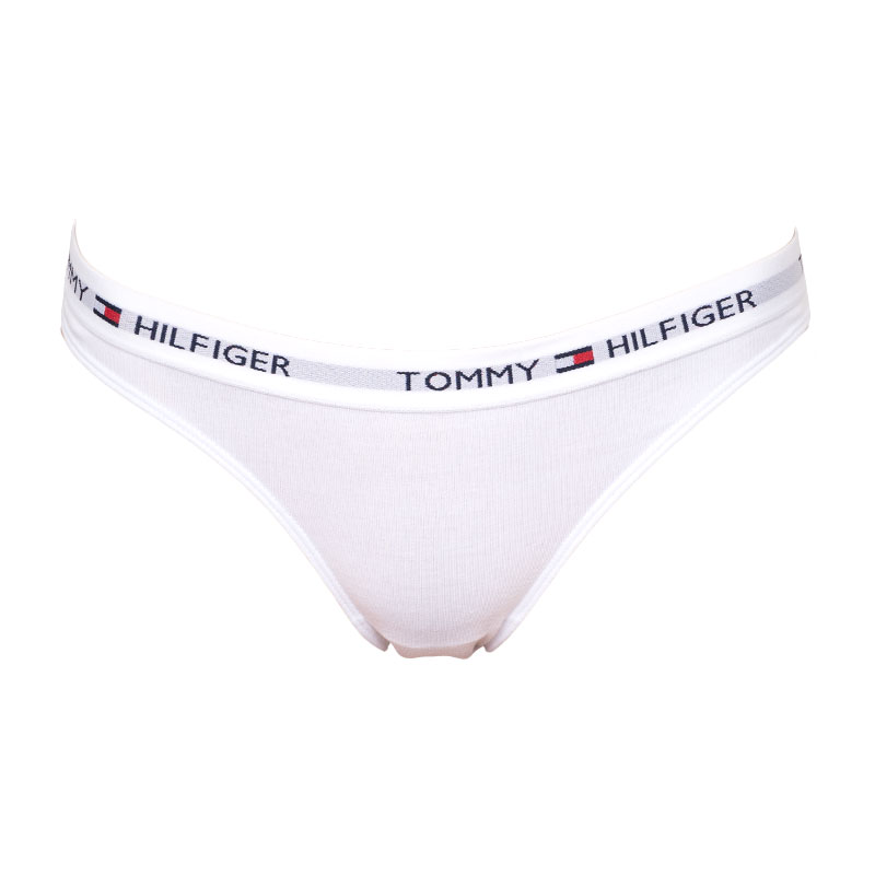 E-shop Dámské kalhotky Tommy Hilfiger bílé