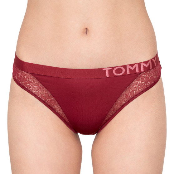 Dámské kalhotky Tommy Hilfiger červené (UW0UW01392 647)