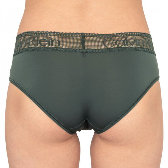 Dámské kalhotky Calvin Klein khaki (QD3700E-AMH)