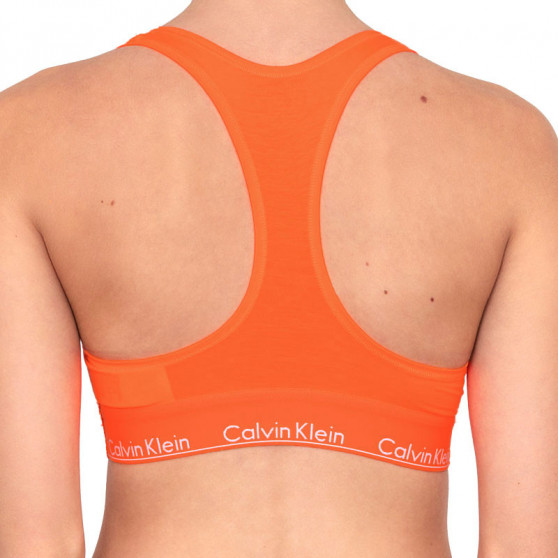 Dámská podprsenka Calvin Klein oranžová (QF1659E-6TQ)