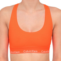 Dámská podprsenka Calvin Klein oranžová (QF1659E-6TQ)