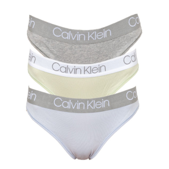 3PACK dámské kalhotky Calvin Klein vícebarevná (QD3758E-IOB)