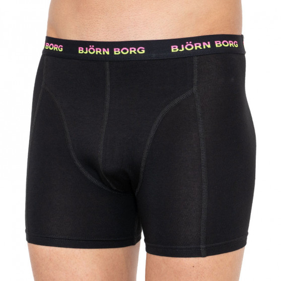 7PACK pánské boxerky Bjorn Borg černé (2011-1002-60601)