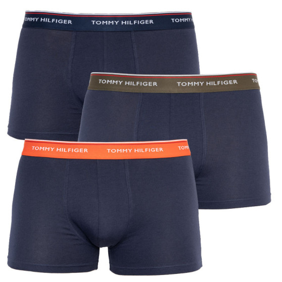 3PACK pánské boxerky Tommy Hilfiger tmavě modré (UM0UM01642 0T4)