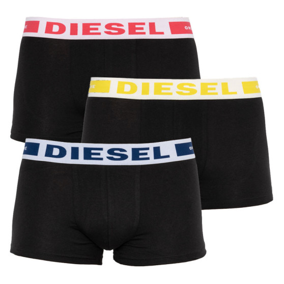 3PACK pánské boxerky Diesel černé (00CKY3-0BAOF-E5026)