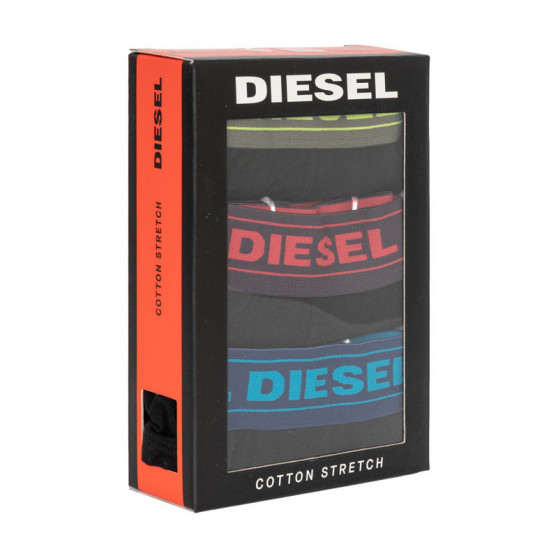 3PACK pánské boxerky Diesel černé (00CKY3-0SAWM-E4986)