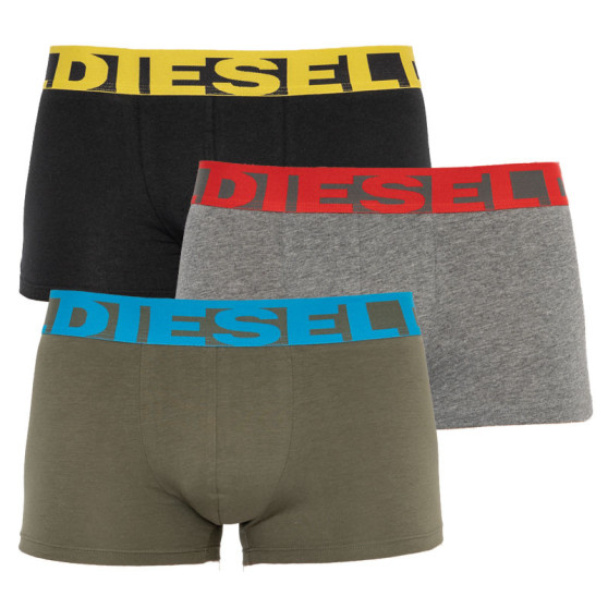 3PACK pánské boxerky Diesel vícebarevné (00SAB2-0PAWE-E5060)