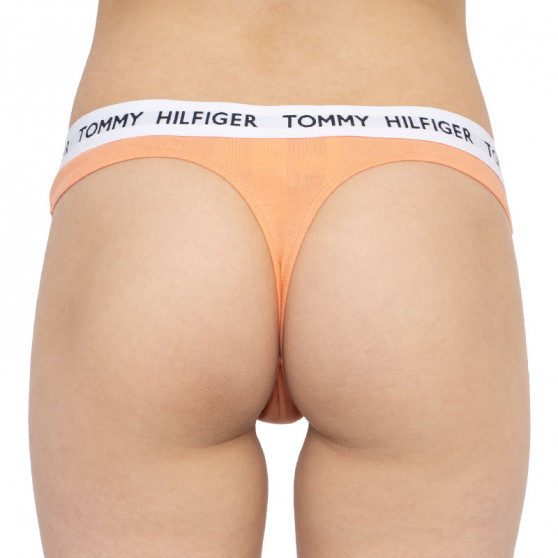 Dámská tanga Tommy Hilfiger oranžová (UW0UW02198 TD9)