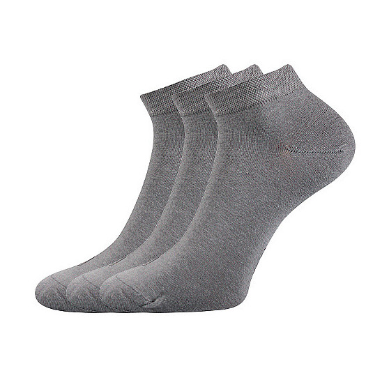 3PACK ponožky Lonka šedé (Desi)