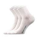 3PACK ponožky Lonka bílé (Demedik)