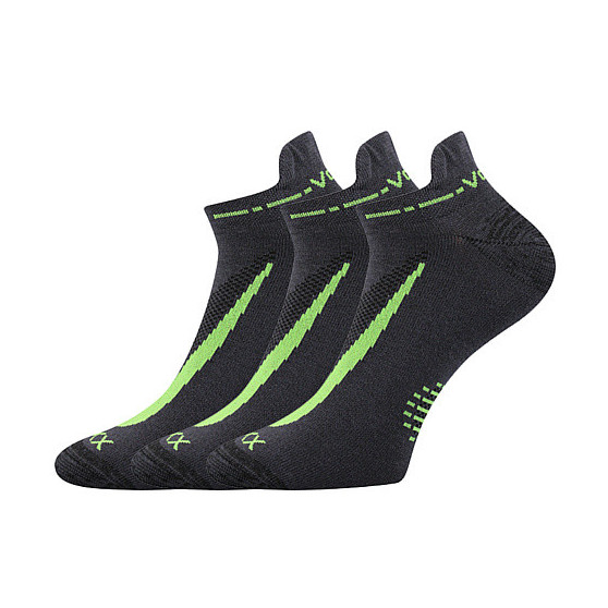 3PACK ponožky VoXX tmavě šedé (Rex 10)