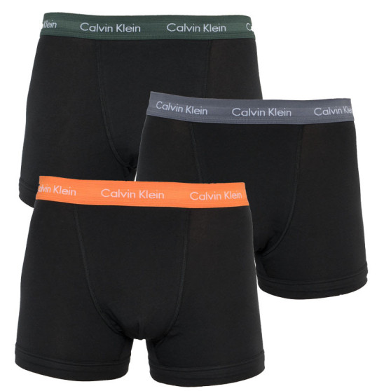 3PACK pánské boxerky Calvin Klein černé (U2662G-ORA)