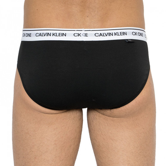 2PACK pánské slipy Calvin Klein černé (NB2383A-BNM)