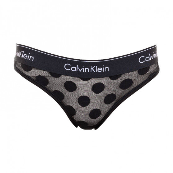 Dámské kalhotky Calvin Klein černé (QF5850E-6WA)