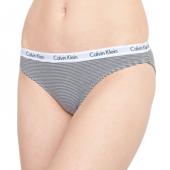 3PACK dámské kalhotky Calvin Klein vícebarevné (QD3588E-QT6)
