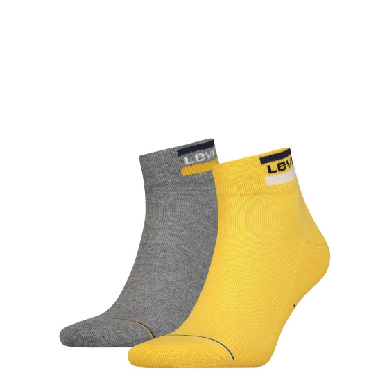 2PACK ponožky Levis vícebarevné (902011001 011)