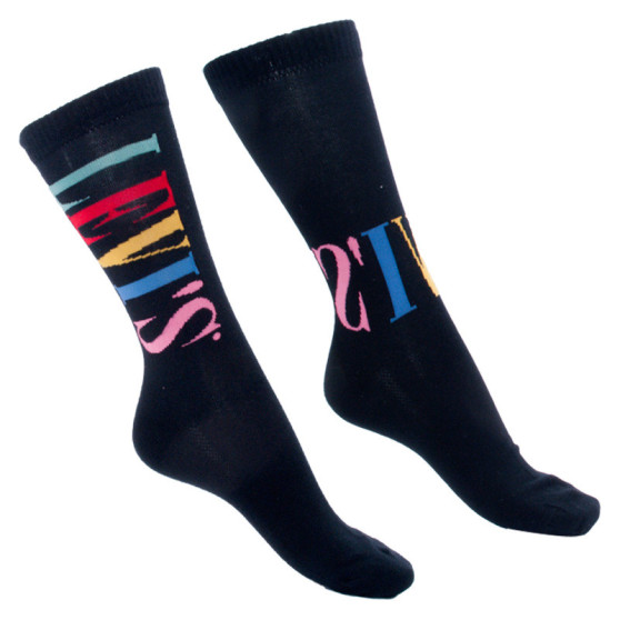 2PACK ponožky Levis černé (903029001 010)