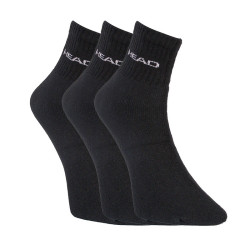 3PACK ponožky HEAD černé (751003001 200)