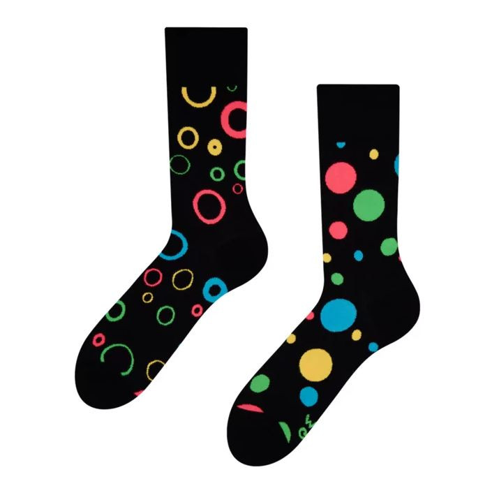E-shop Veselé ponožky Dedoles Neonové tečky GMRS084