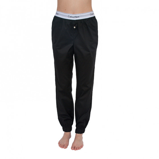 Dámské kalhoty na spaní Calvin Klein černé (QS5934E-001)