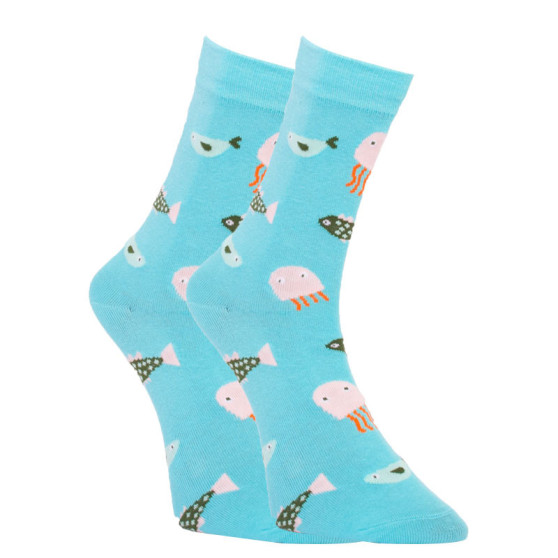 Veselé ponožky Dots Socks ryby (DTS-SX-503-Z)