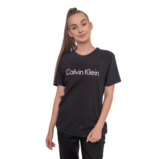 Dámské tričko Calvin Klein černé (QS6105E-001)