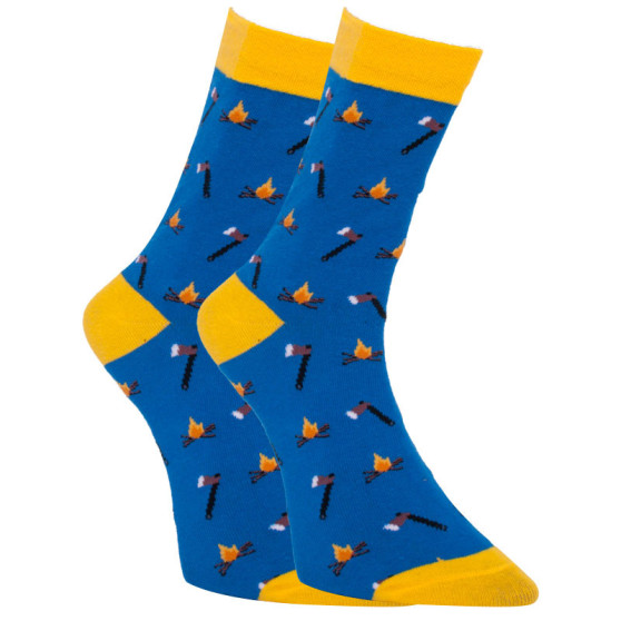 Veselé ponožky Dots Socks táborák (DTS-SX-434-N)