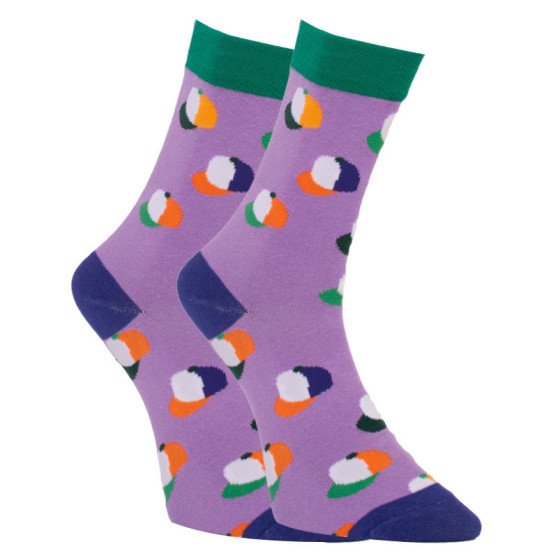 Veselé ponožky Dots Socks kšiltovky (DTS-SX-450-F)
