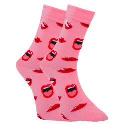 Veselé ponožky Dots Socks s pusinkami (DTS-SX-490-R)