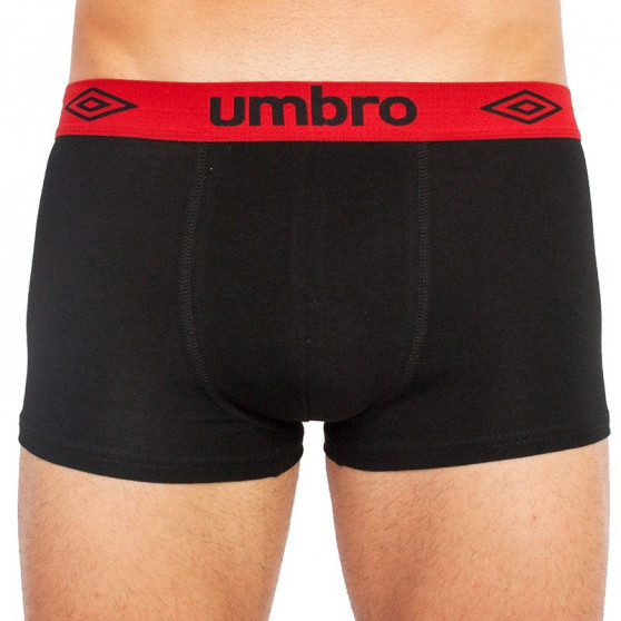 2PACK pánské boxerky Umbro černé (UMUM0245)