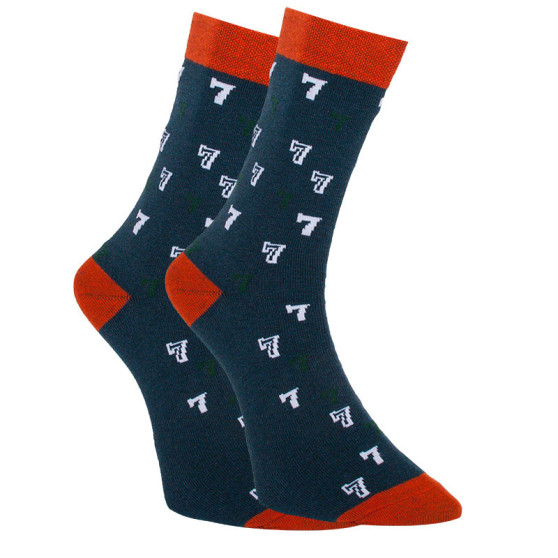 Veselé ponožky Dots Socks sedmičky (DTS-SX-425-A)