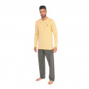 Pánské pyžamo Gino žluté (79079)