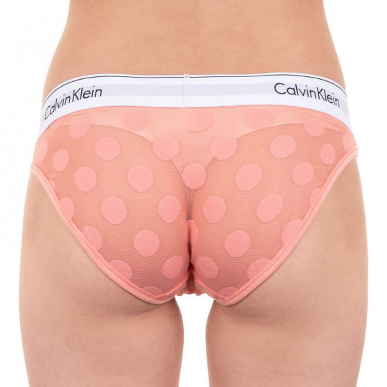 Dámské kalhotky Calvin Klein oranžové (QF5850E-GDS)