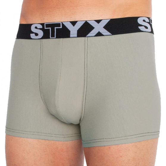 3PACK pánské boxerky Styx sportovní guma vícebarevné (G960106162)