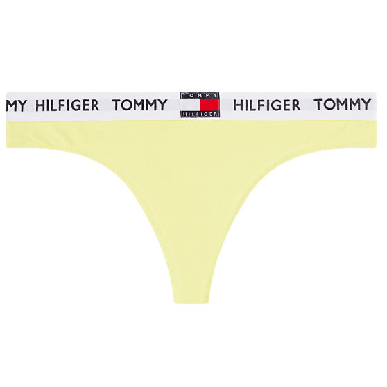 Dámská tanga Tommy Hilfiger žlutá (UW0UW02198 ZA6)