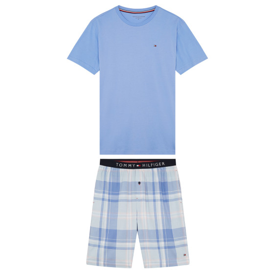 Pánské pyžamo Tommy Hilfiger modré (UM0UM01851 0MZ)