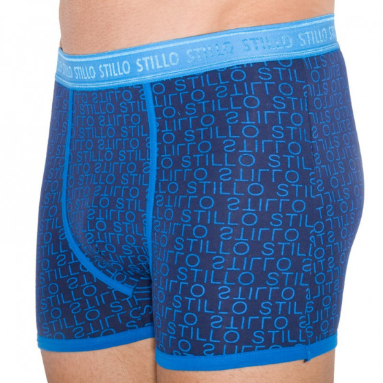 3PACK pánské boxerky Stillo modré (STP-0111111)