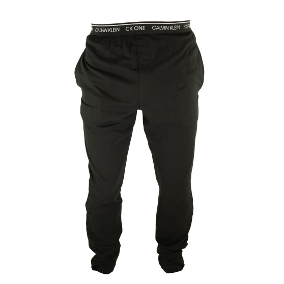 Pánské kalhoty na spaní CK ONE černé (NM1796E-001)