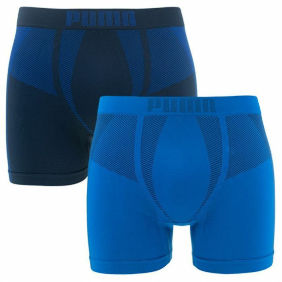 2PACK pánské boxerky Puma sportovní modré (601010001 001)