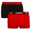 2PACK pánské boxerky Umbro (UMUM0245 F)