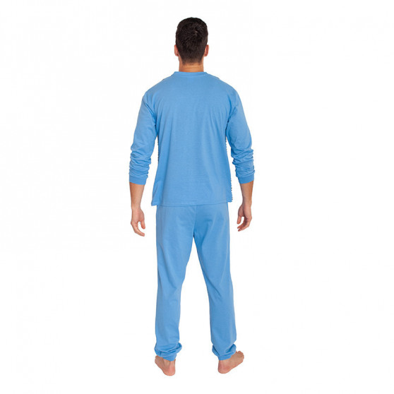 Pánské pyžamo Foltýn nadrozměr modré (FPDN1)