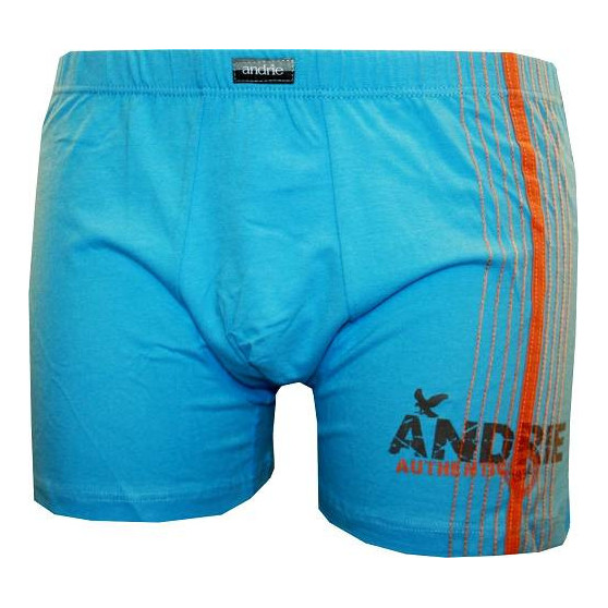 Pánské boxerky Andrie nadrozměr modré (PS 5048 D)
