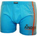 Pánské boxerky Andrie nadrozměr modré (PS 5048 D)