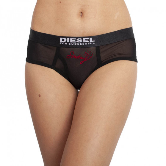 7PACK dámské kalhotky Diesel černé (A01164-0ABAK-900)