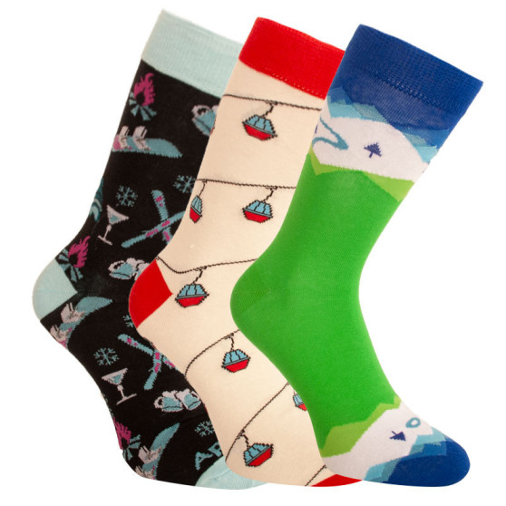 3PACK ponožky crazy Bellinda vícebarevné (1004-305 B)