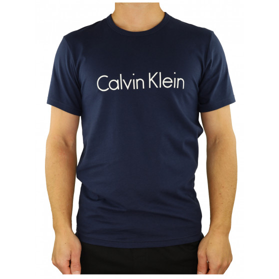 Pánské tričko Calvin Klein tmavě modré (NM1129E-8SB)