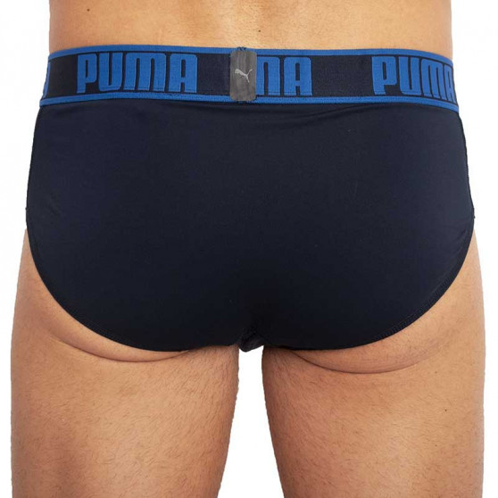 2PACK pánské slipy Puma sportovní modré (671021001 001)