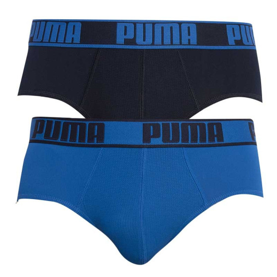 2PACK pánské slipy Puma sportovní modré (671021001 001)